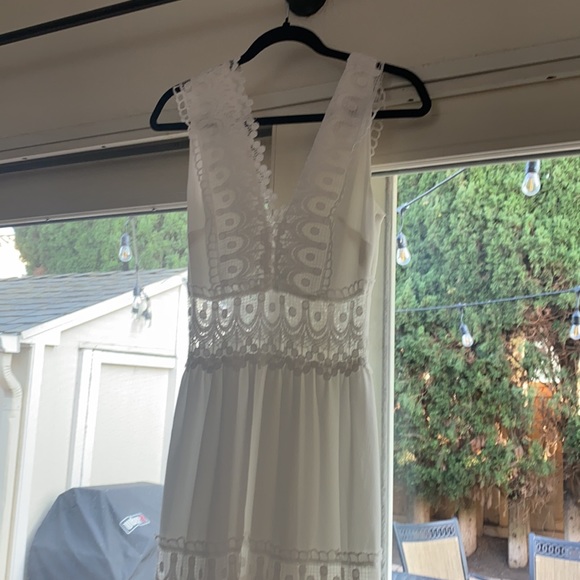 Boho white dress - Picture 2 of 4